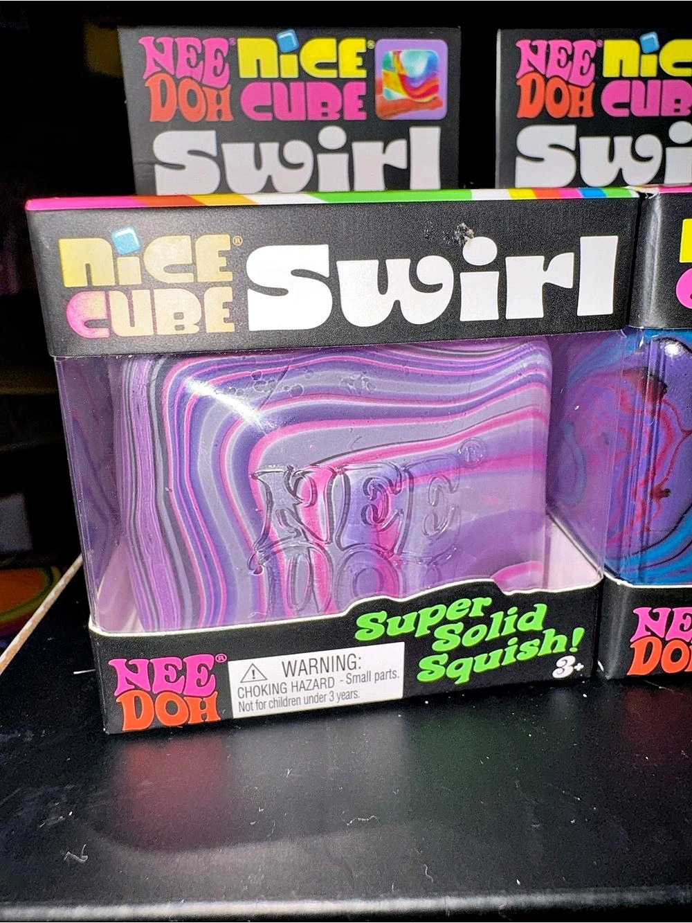 NeeDoh Nice Cube Swirl - multiple colors